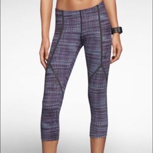 Nike Luxe Running Training Capri Tights - New XS